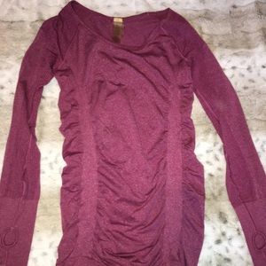 Long sleeve athletic top